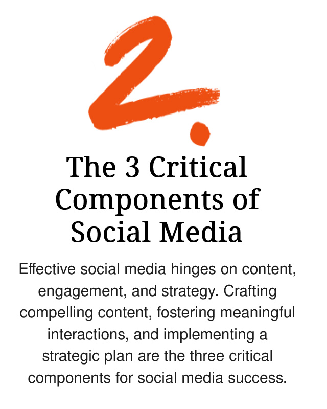 The 3 Critical Components of Social