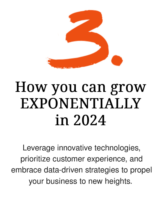 How you can grow EXPONENTIALLY in 2024